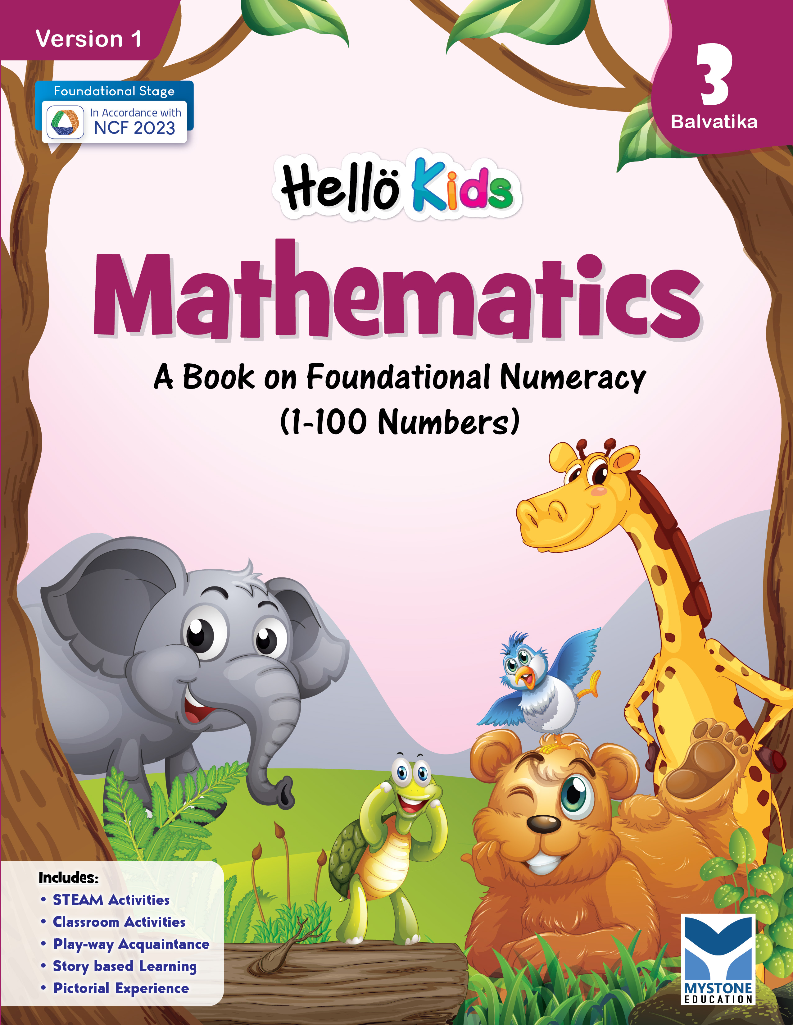 Hello Kids Mathematics Balvatika 3 Ver. 1